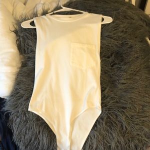 white bodysuit